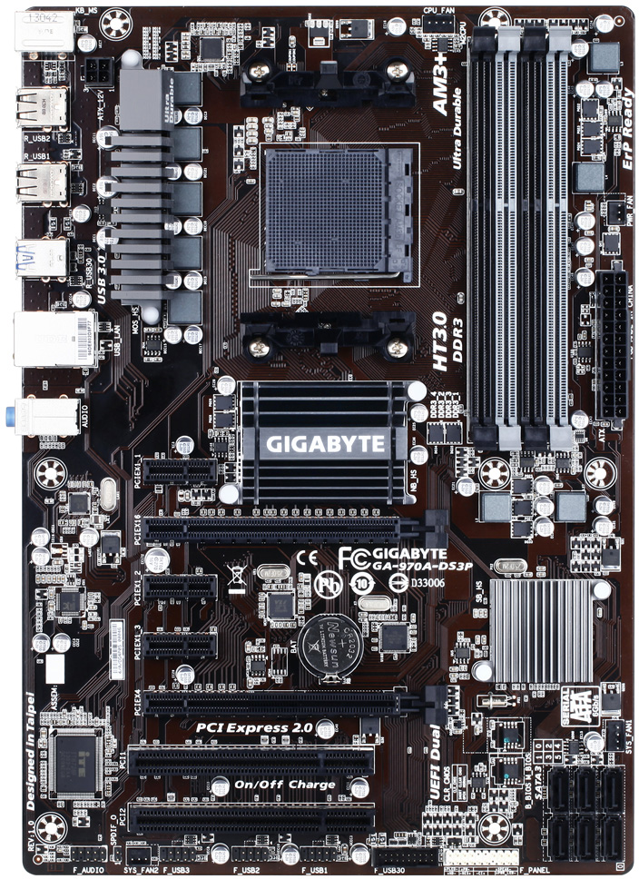 Gigabyte ga 970a ds3 обзор